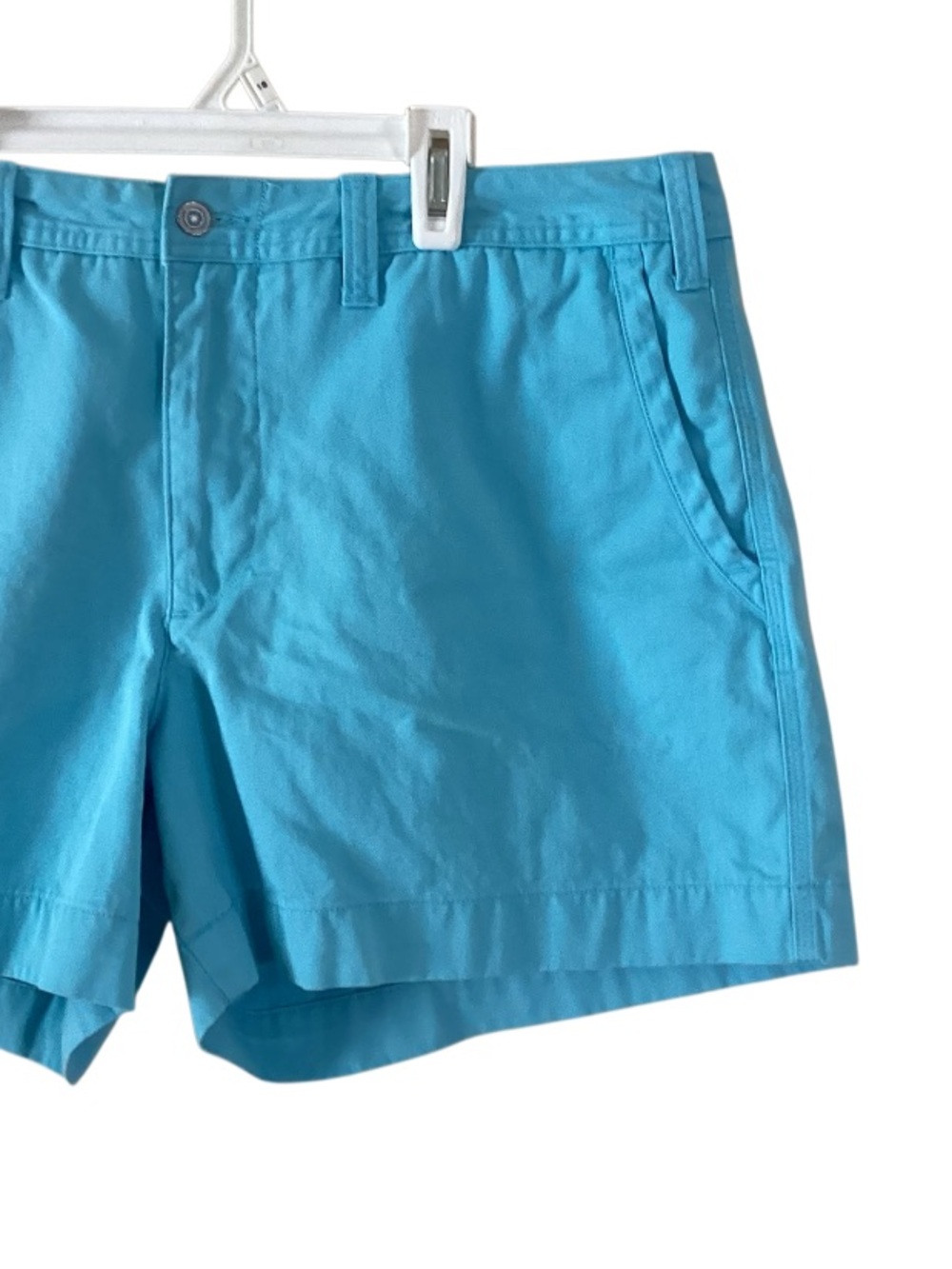 Polo Ralph Lauren Cotton Chino Shorts in Vibrant Turquoise Blue 14 - Picture 2 of 8